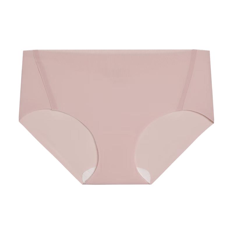 Aimer Women's Seamless Mid-Waist Pure Color Panties AM238591