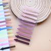 File Marking Tags Arrow Index Tab Stickers, Translucent PET Page Markers, Journaling Supplies Colorful Sticky Flags for Organizing Book And Self Stick
