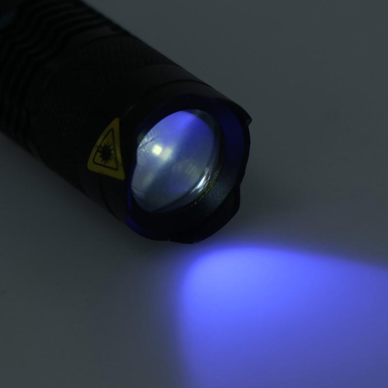Ultra Violet Led Flashlight Light 365 Nm Inspection Lamp Torch