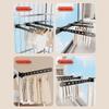 Muya Balcony Foldable No-Drill Clothes Drying Rack