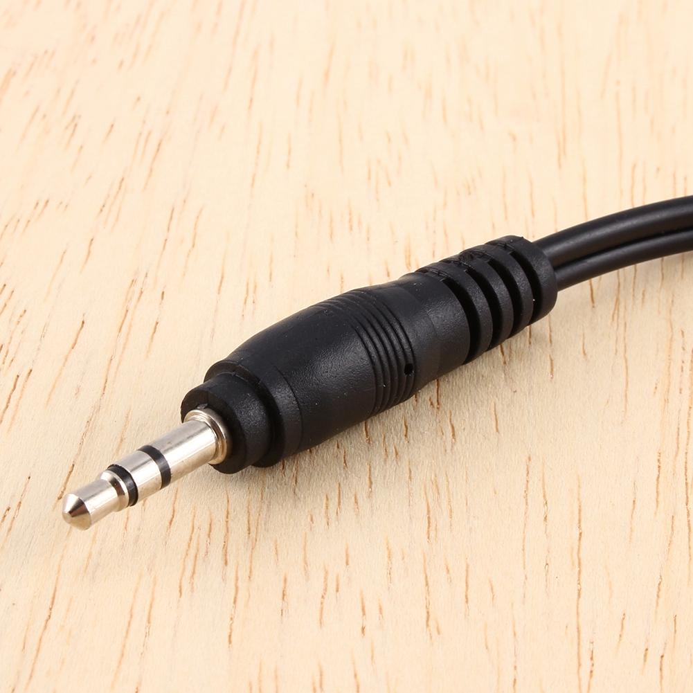 1 stück 3,5mm Audio Aux Kabel Stecker auf 2x Buchse Stereo Verlängerung kopfhörer Splitter