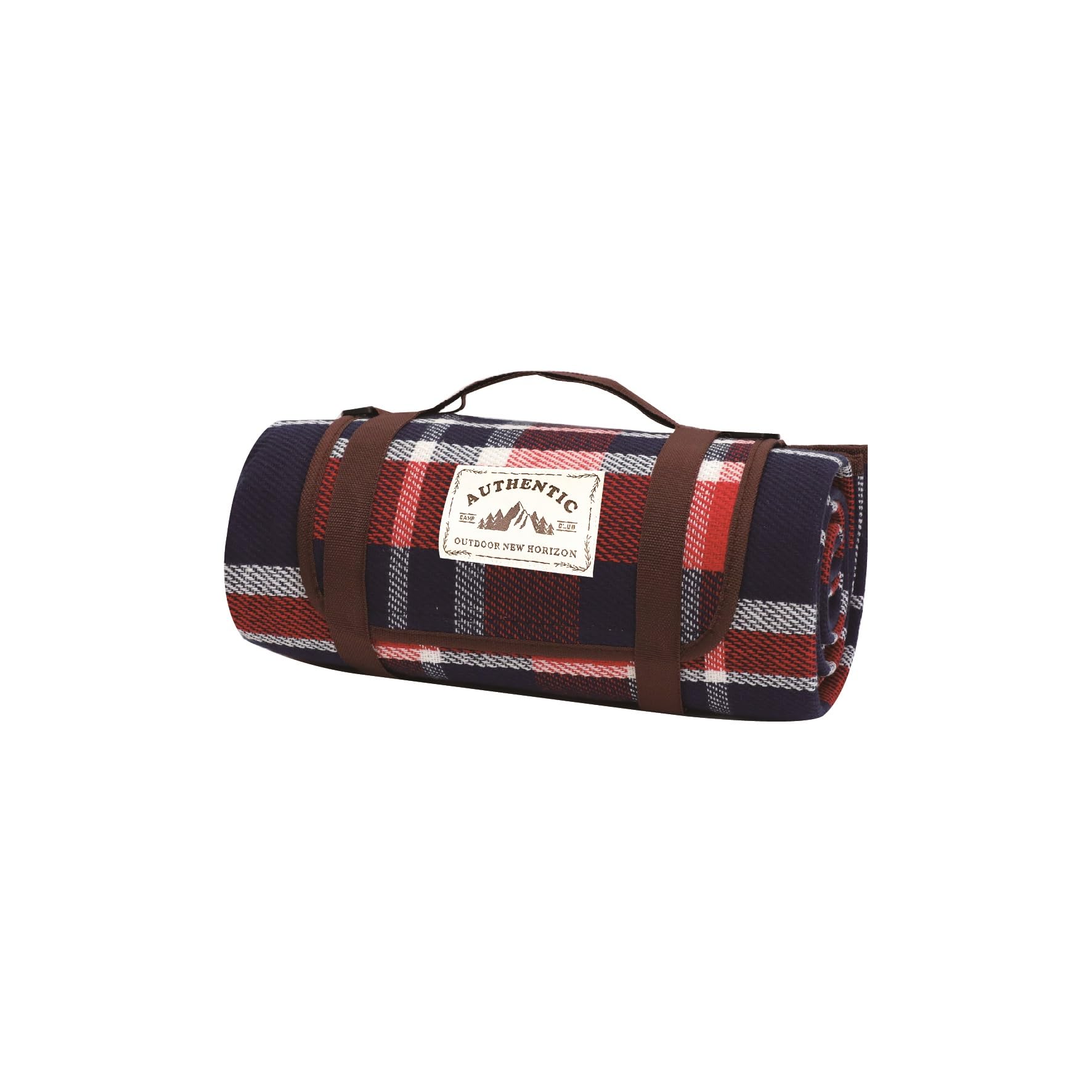 

Maruwa Trading Authentic Picnic Sheet Blue Red Check S 4009105-01