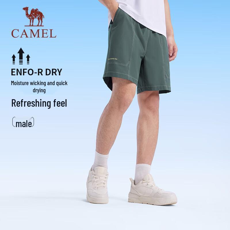 CAMEL Men s Quick Dry Sports Casual Shorts J15BW0Q4046 M