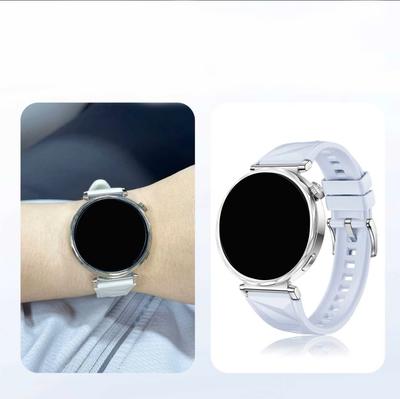 Elegant and Stylish Silicone Watch Strap for Women, 18mm, Compatible with Huawei Watch GT 5/4 41mm, 5 Pro 42mm, Garmin Venu 3S