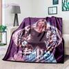 American Drama Vampire Slayer Buffy Soft Flannel Blanket Family Picnic Blanket for Kids Plush Flanner Throw Blanket Sofa Bedding