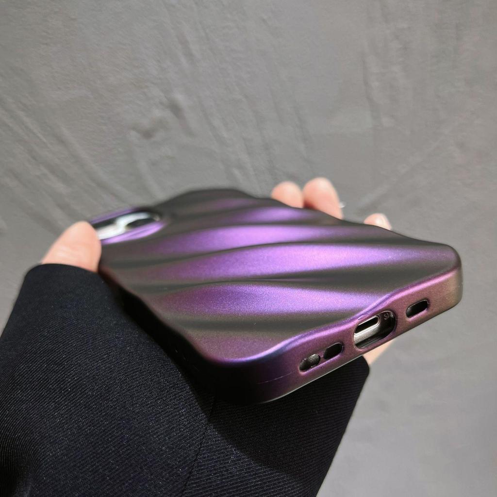 Creative Purple Phone Case Suitable for iPhone 11, iPhone 12, iPhone 13