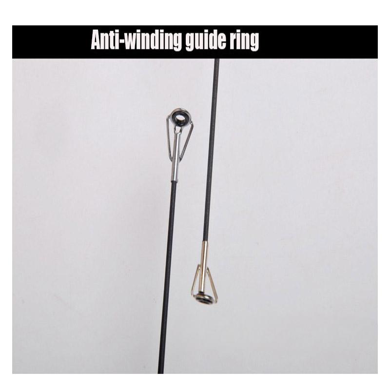 Mavllos Sea Rod Short Telescopic Fishing Rod with 45° Anti-tangling Guide Ring  Metal Explosion-proof Carbon Fiber Carp Fishing Rod