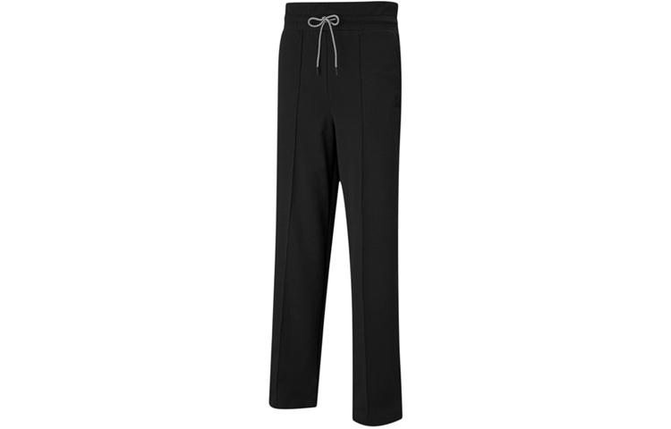 PUMA Casual Pants Women s Black Moderate Straight Fit Pants 530266-01 M