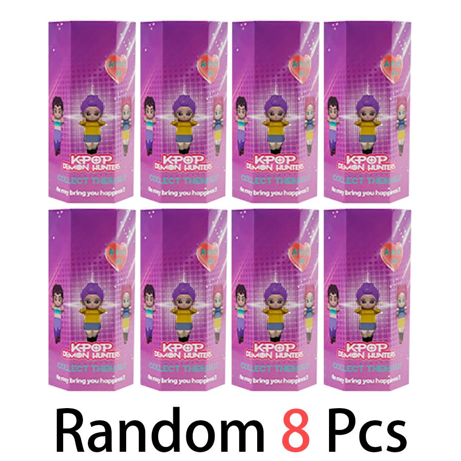 Kpop Demon Hunters box series Figure Model Toy Cartoon Gaming Peripherals Desk Decoration Halloween/Christmas for Kid GiftK