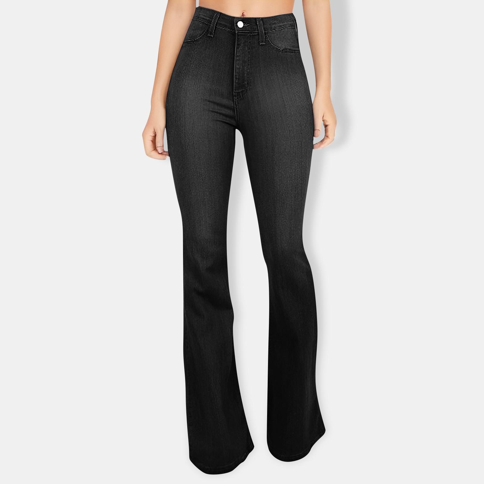 

Omen s однотонные хлопковые льняные брюки с высокой талией, свободные повседневные широкие брюки S чёрный