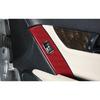For Benz C-Class 07-14 Real Red Carbon Fiber Door Window Switch Lift Cover Trim