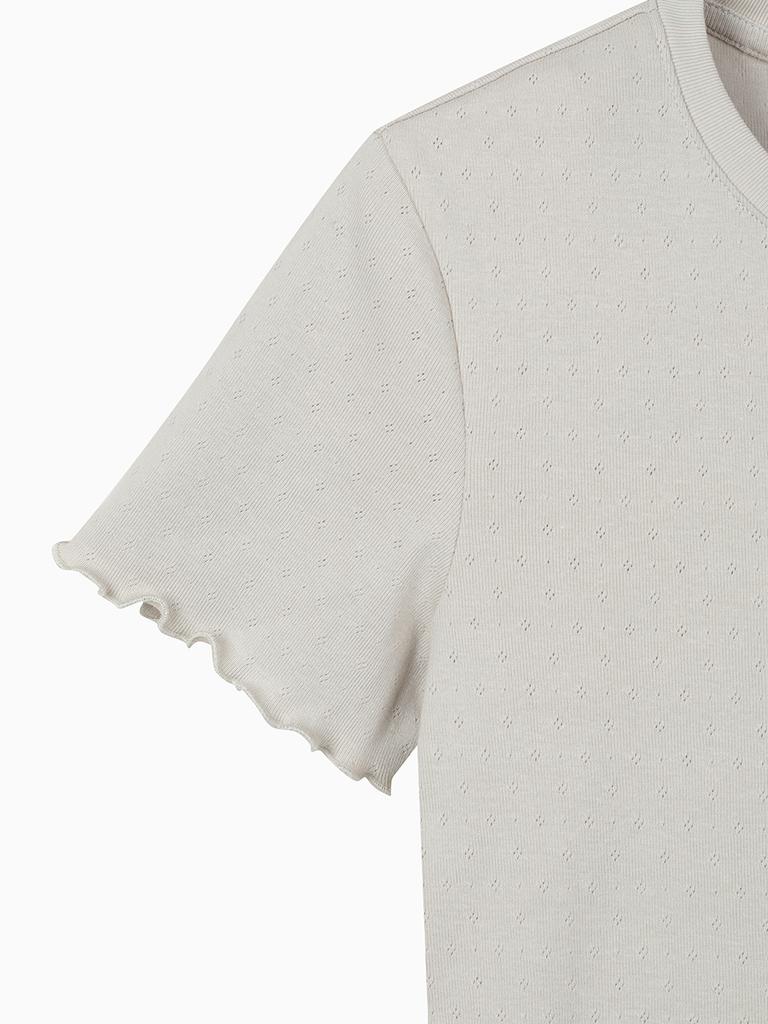 HANGTEN Women'S Flare Sleeve Short T-Shirt_064(10570-131-433-69)