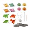 Educational Kit Crystal Growing Dinosaurs Colorful Experiments Science