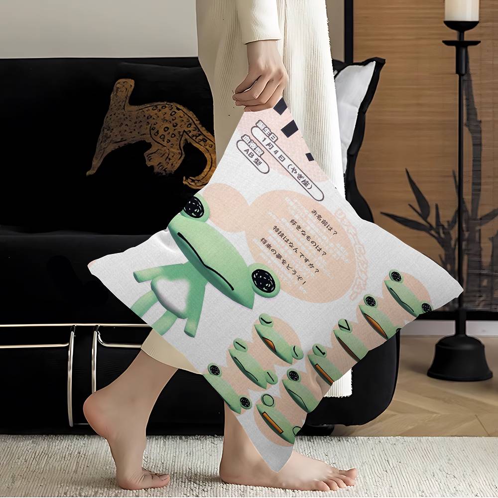 Cartoon Inoue toro Cute Cushion Cover Polyester Sofa Cushions Decorative Throw Pillows Home Decoration Pillowcover
