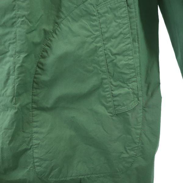 unused OMNIGOD cotton Long coat 4 green Men's Used
