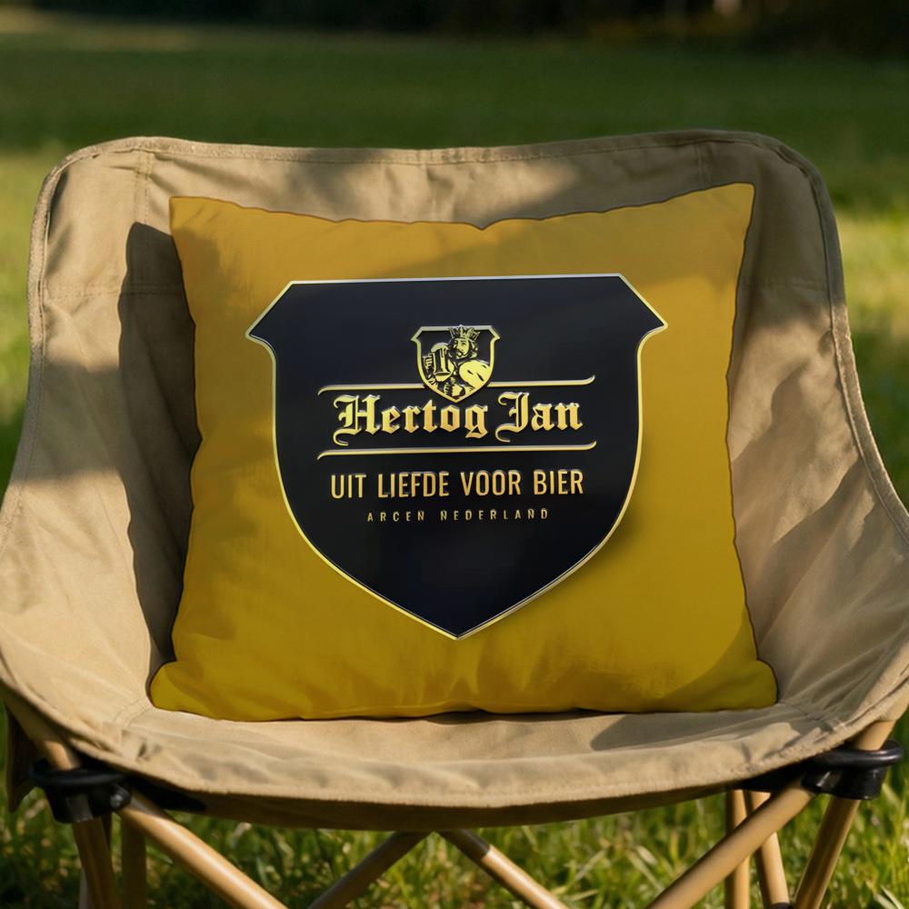 HHERTOG JANS Cushion Cover Soft Reversible Durable Pillow Cover MultiScene Use for Home Car Daily Comfort