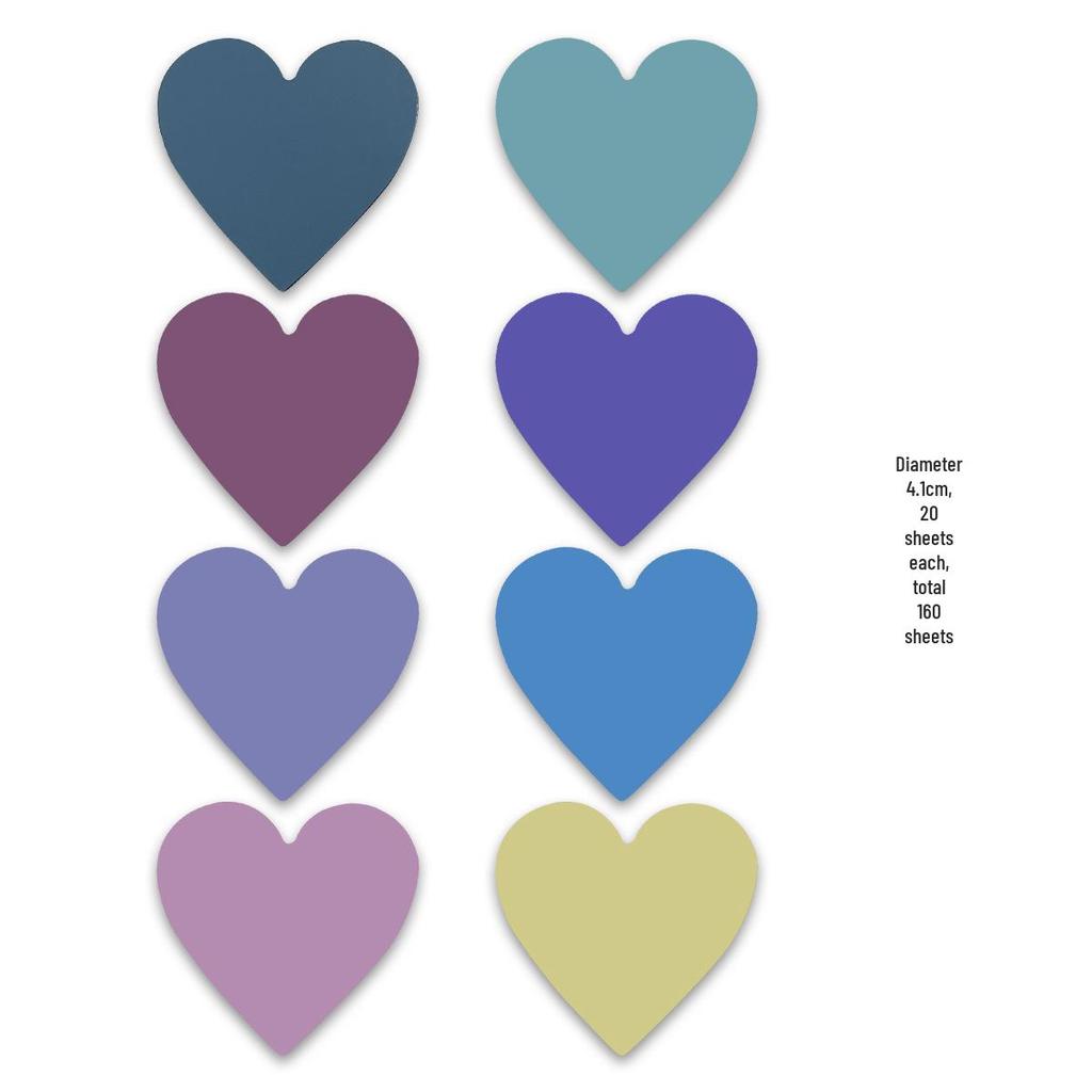 Triangle & Round Segmented Pull-out Strong Adhesive Sticky Notes for Memos