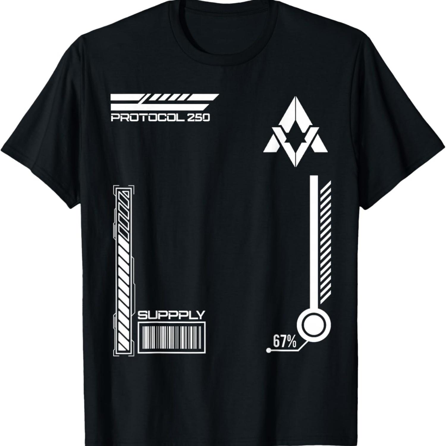 Techwear Cyberpunk Streetwear Japanese Tech Wear Futuristic T-Shirt S