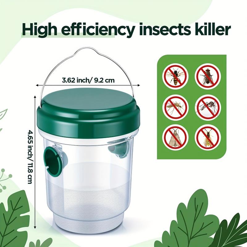 

1pc Outdoor Hanging Bee Catcher For Fruit Tree Insect Repellent Protection Reusable Wasp Insect Traps Gardening Accessories