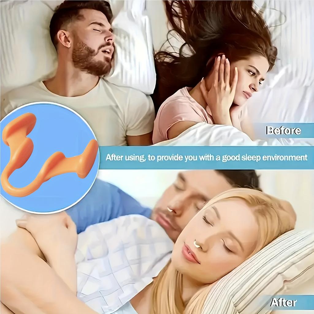 2-10pcs Silicone Sleep Aid Nose Expanders Enhances Oxygen Flow Improves Sleep Quality & Snoring Relief Nasal Clips Devices