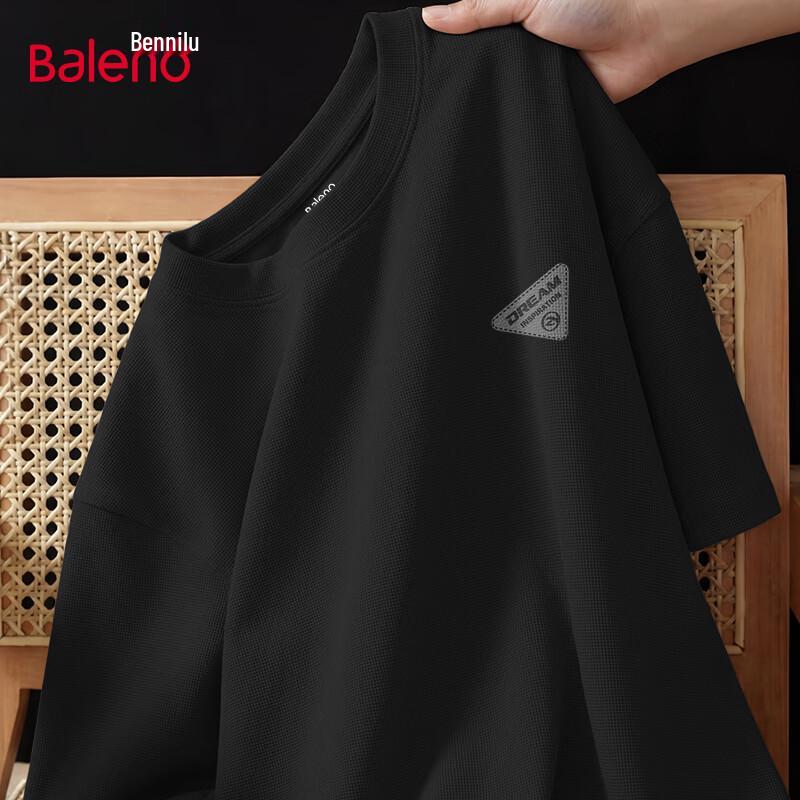 

Baleno Men s Waffle Knit Short Sleeve T-Shirt L