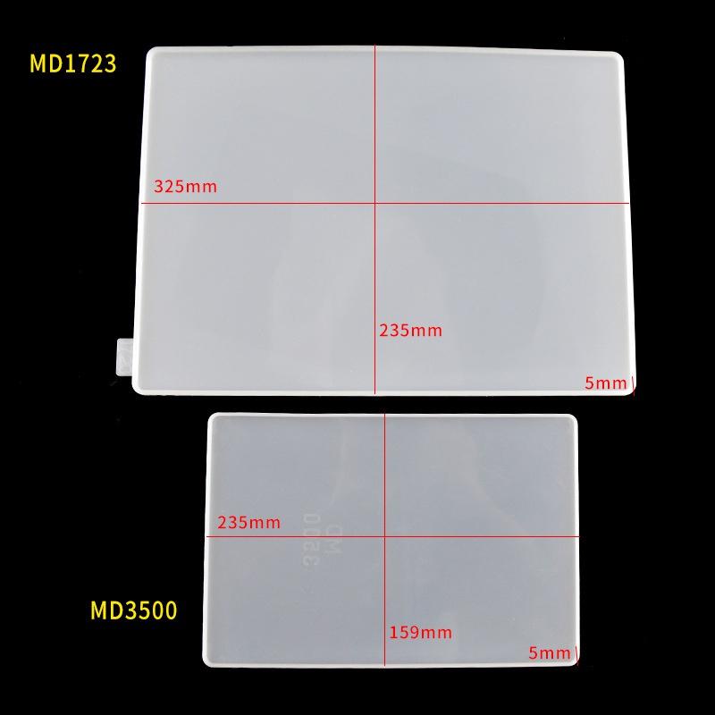 DIY Handgemachte Zeichenbrett Kristall Epoxidform Klavier Notenklemmenform Harz Silikon Schreibwaren Schiene Notenklemme