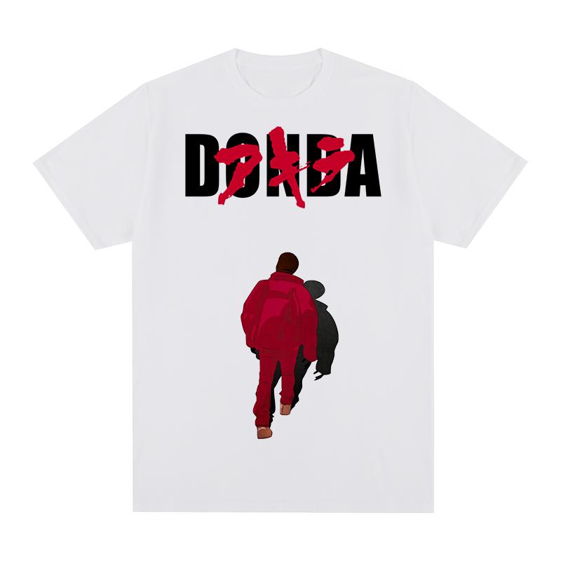 

kanye west Donda Vintage Tshirt Hip Hop Rap Style Funny akira Harajuku Cotton Men T shirt New Tee Tshirt Womens Tops S