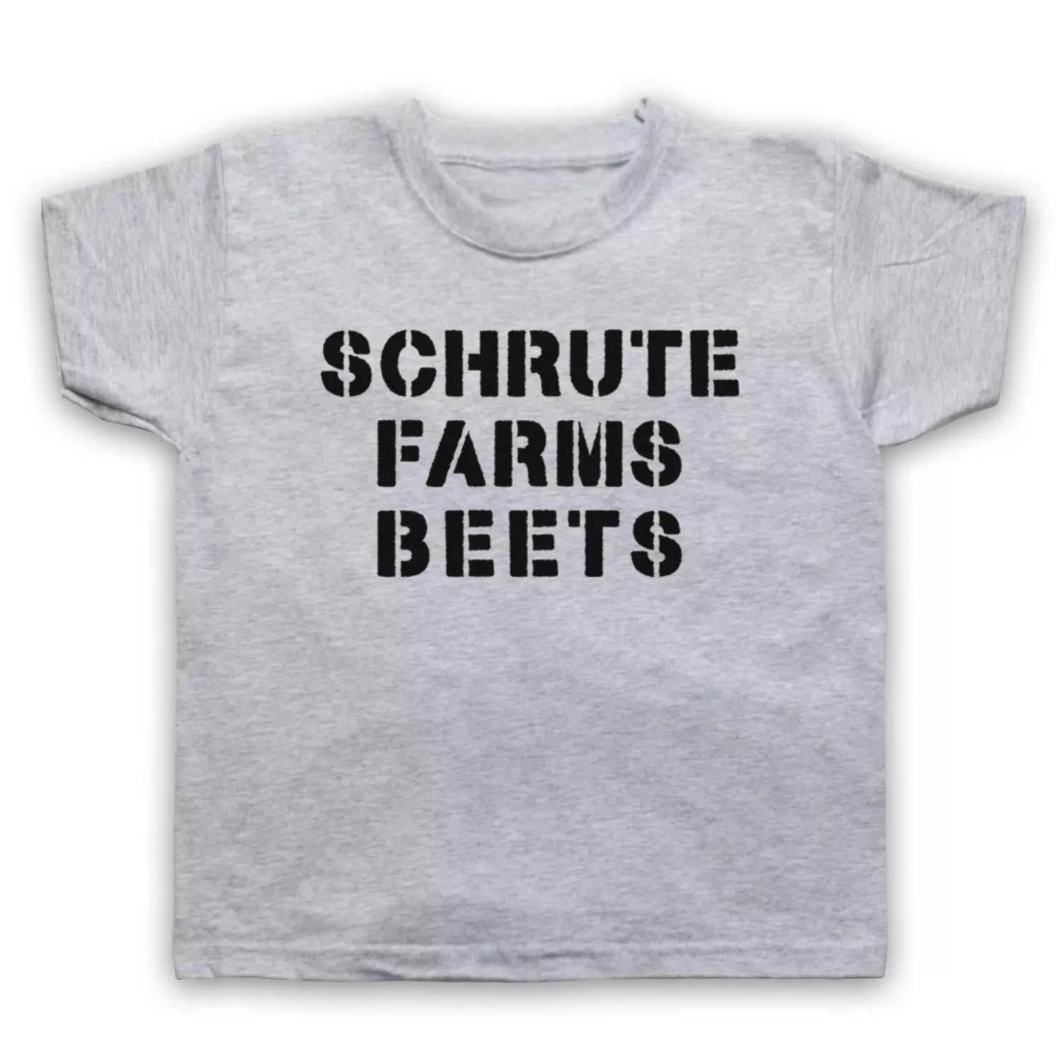 THE OFFICE US SCHRUTE FARMS BEETS UNOFFICIAL DWIGHT KIDS CHILDS T-shirt 160