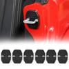 6X Door Lock Cover Protection Trim for Jeep Wrangler JK 07-17/Grand Cherokee 11+