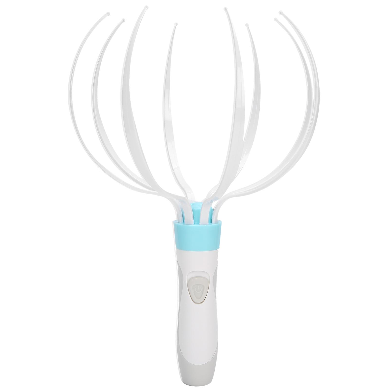 

Электрический массажер для кожи головы, вибрационный массажер для головы, скребок, инструмент для релаксации в форме осьминога