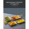 Disposable Kraft Paper Snack Boat Box