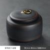 tea organizer Porcelain Purple pottery tea can Sealed moisture-proof jar ceramic purple clay awaken tea jar Pu erh storage jars