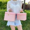 MDNG Premium Letter Pattern Cosmetic Case