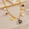 Fashion Vacation Premium Multi Element Ocean Creature Pendant Shell Starfish Sun Necklace