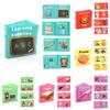 Baby English Palm 3d Cloth Book Newborn Soft Book Early Education Baby Cloth Book