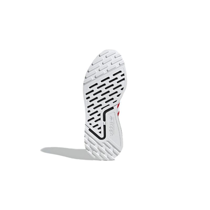 Adidas Originals Multi J Cushioning, Wear Resistant Low Top Kids' Running Shoes Red Teenagers Sneakers GW3006