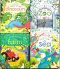 [USED] Usborne Peep Inside 4-Book Set Pop-Up Book