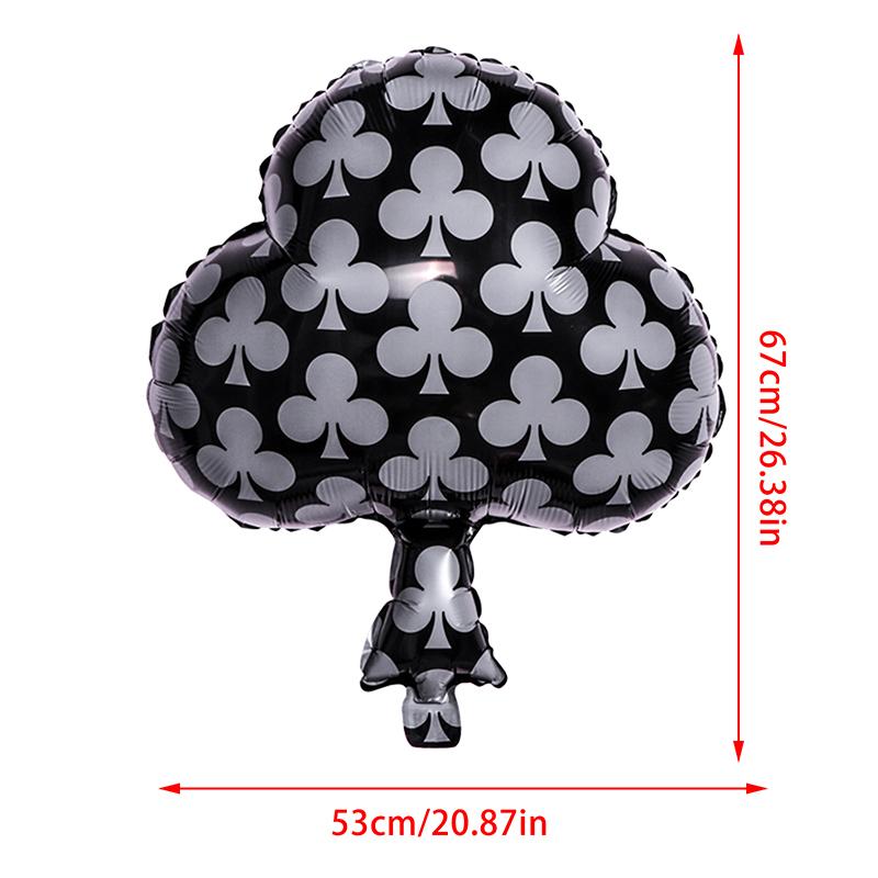 Quadratisches Herz Pik Folienballon Hochzeitsfeier Dekoration Thema Dekorative Artikel
