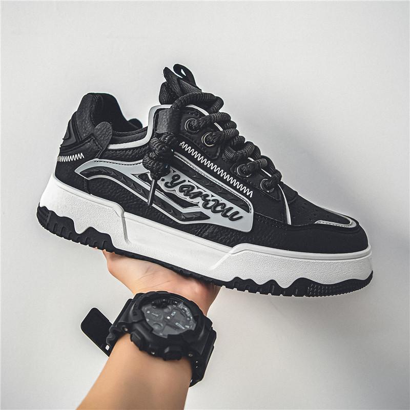 2025 spring and autumn new men's shoes Korean version casual shoes men's board shoes sports shoes travel shoes Harajuku trendy shoes