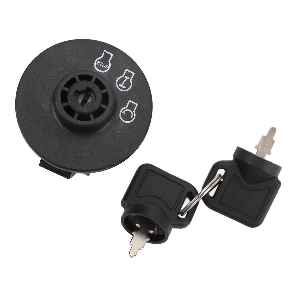 Ignition Starter Switch with 2 Keys Rustproof Ignition Switch Replacement for Toro ExMark