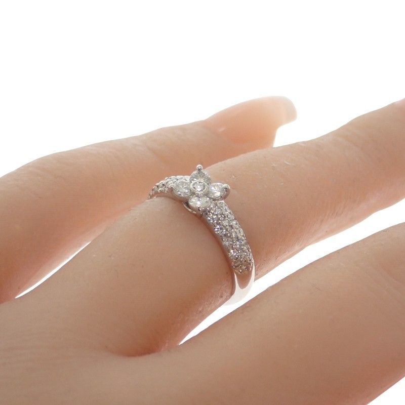 no brand  #9(JP Size) ring Pt900Platinum Women