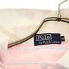 Polo by Ralph Lauren Border Pattern Short Sleeve Polo Shirt M Pink Fawn Men's Used