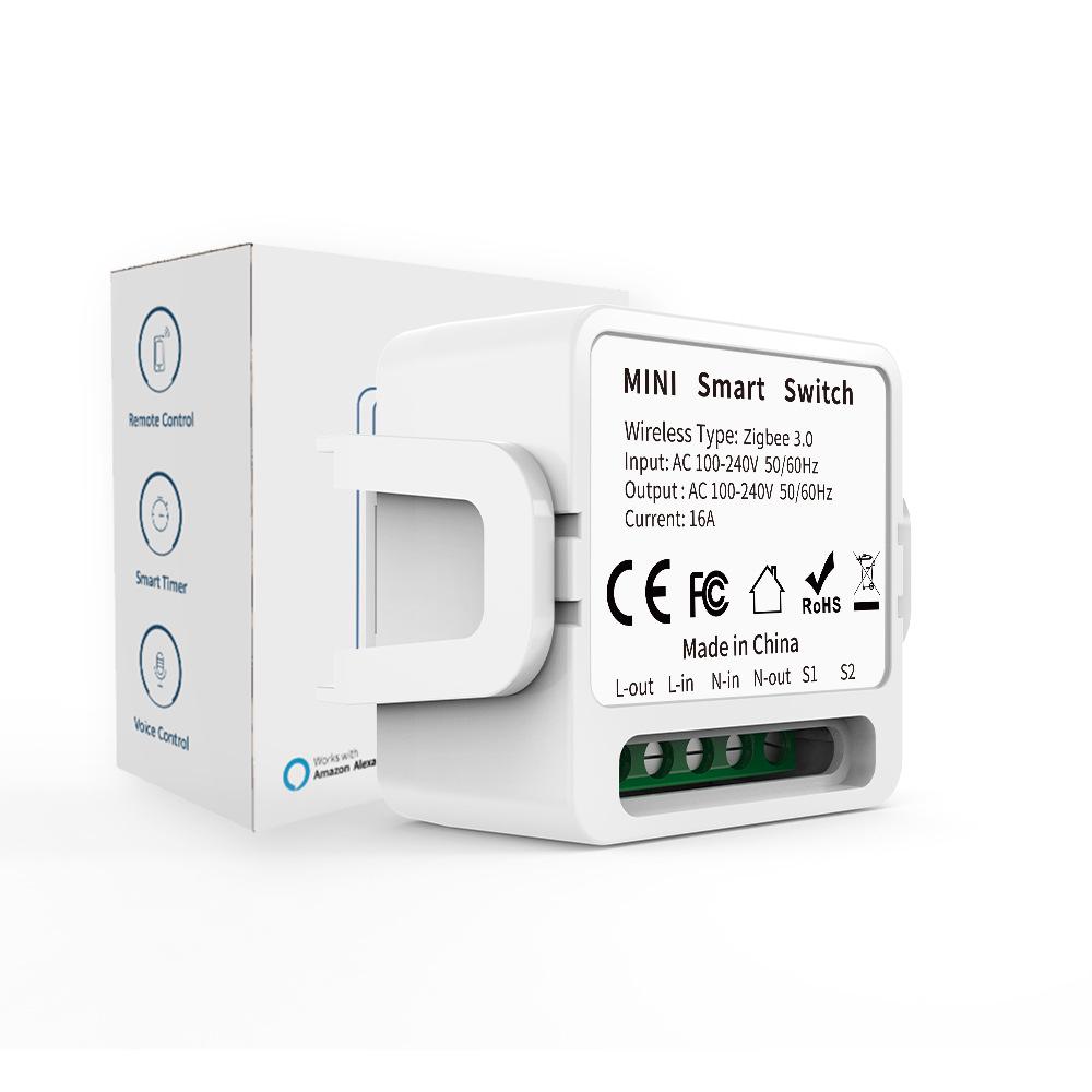 

Zigbee One-Way Smart Switch: Remote Control with Alice App & Alexa Compatibility