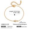 Quiet Chic Animal Resort Style 18K Gold Stainless Steel Zircon Ocean-Style Women's Bracelet Light Luxury High-End Cross-Border