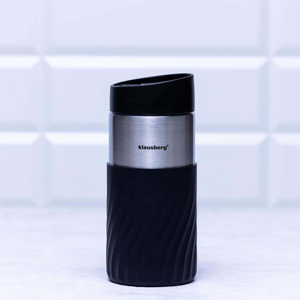 Kubek Termiczny 300ml KLAUSBERG Czarny KB-7629