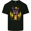 Satanic Cat Evil Feline Devil Worship Voodoo Unisexs Light Cotton TShirt