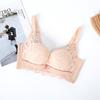 New Sexy Lace Small Chest Concealed Accessory Underwear Women's Inner Material Mulberry Silk Women's No Steel Hoop Text Bra