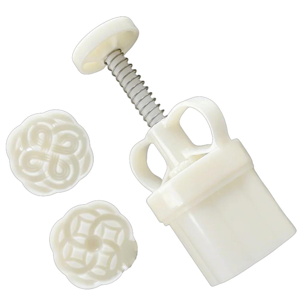 Fortune Knot Mooncakes Molds Unique Mooncakes Crafting Molds Creative Stamp Set for Making Beautiful Treat