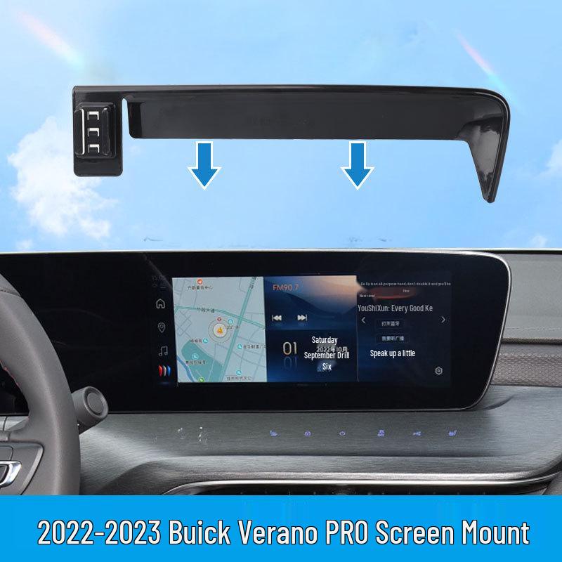 Compatible Mobile Phone Holder for 22-23 Buick Verano PRO - Car-Specific Navigation Screen Mount