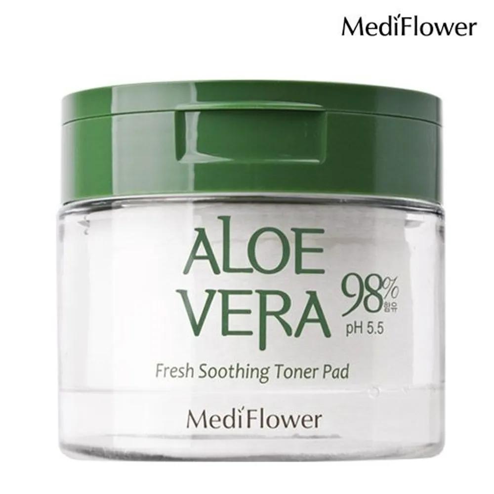 Aloe Vera Fresh Soothing Toner Pads 60 Sheets